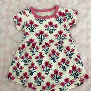 Touched by nature organic cotton dress, 0-3m